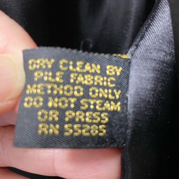 🖤Express • VINTAGE • black faux fur coat • M • EUC - Picture 6 of 7